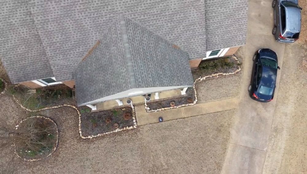 Roof inspection aerial